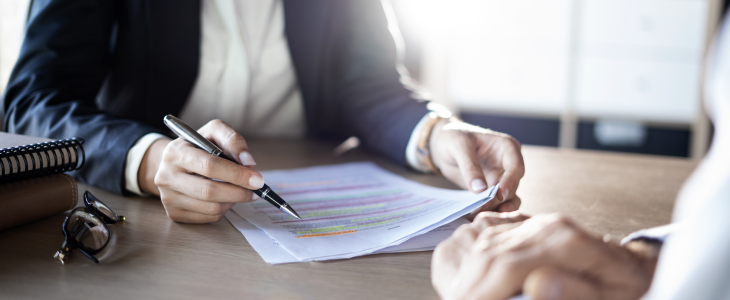 Trust and estate attorney going through accounting disputes