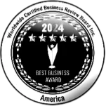 2024 WCBRB Inc. Award Badge America